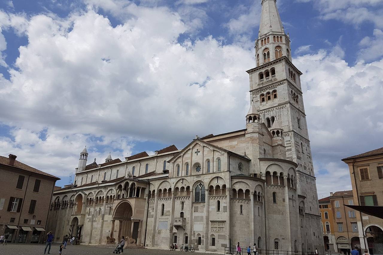 modena, duomo, square